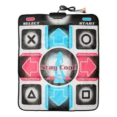 GENERICO - Alfombra De Baile Usb Para Pc Y Rca Para Tv + Disco