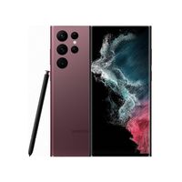 Galaxy S22 Ultra SM-S908U 5G 12+256GB Rojo vino Reacondicionado
