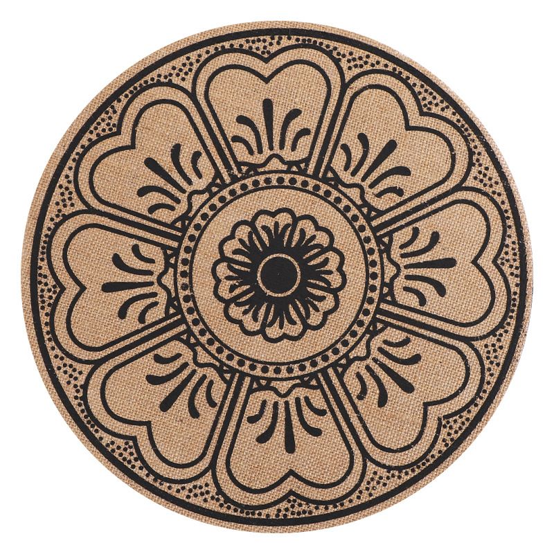 PUREPOWER - Set 6 Individuales De Mesa Boho Redondo-38cm