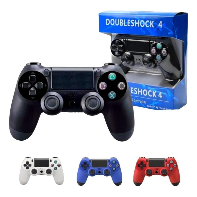 METEX - Control Joystick Inalámbrico Double Motor Vibration 4