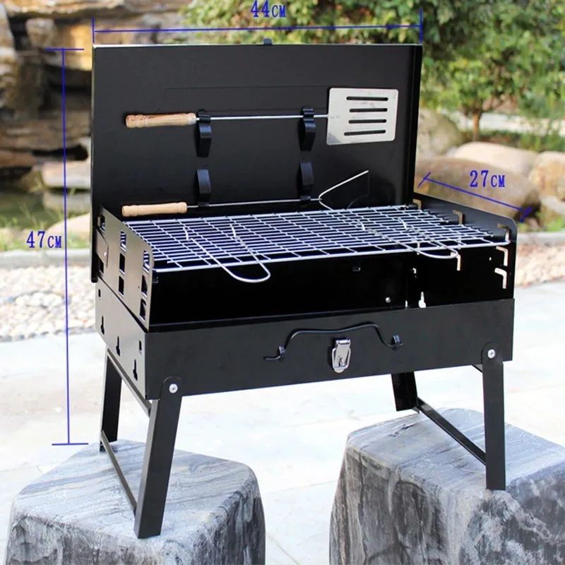 GENERICO - Mini Estufa Parrilla Parrillera Plegable Barbacoa Utensilio
