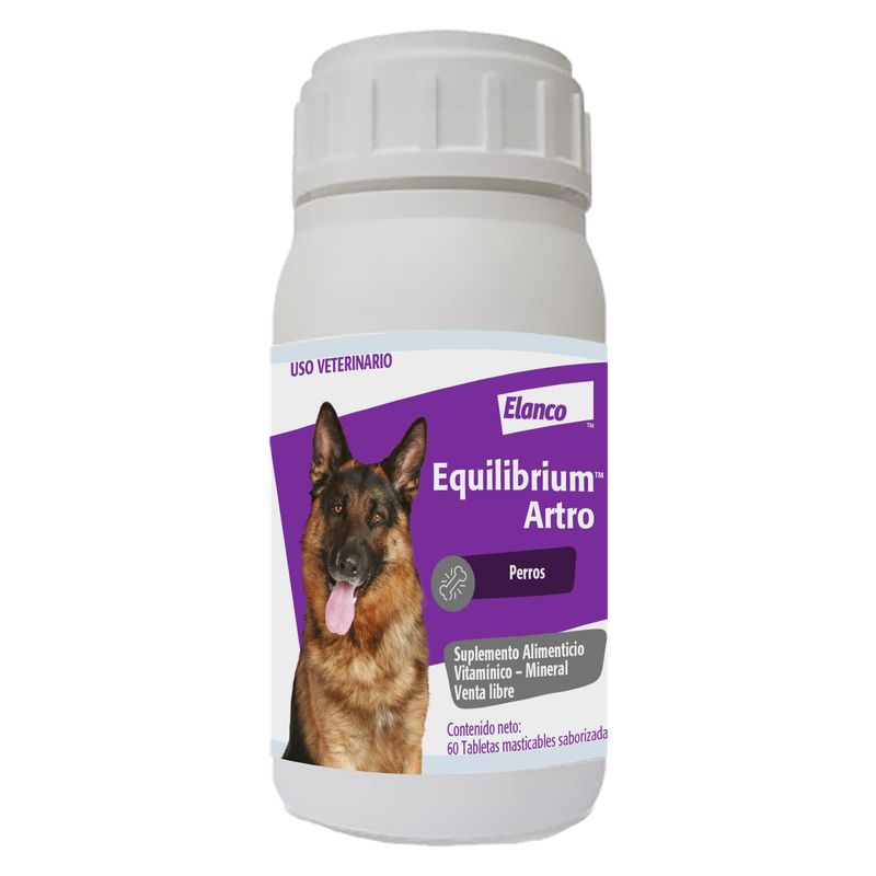 ELANCO - Equilibrium Artro 60 tabletas Masticables