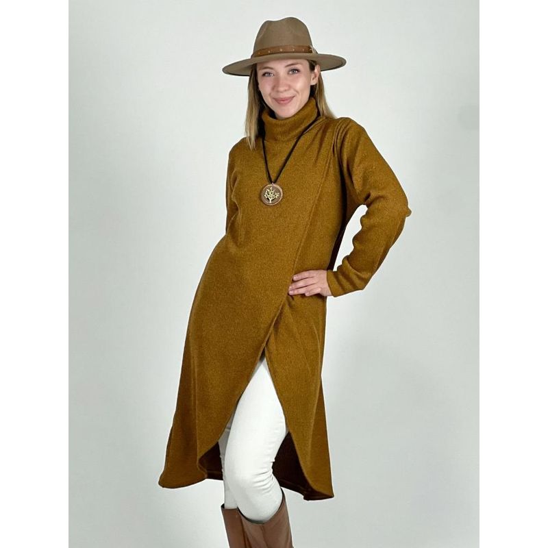 ENIGMATICA BOUTIQUE - Polerón Lanilla Italiana - Negro