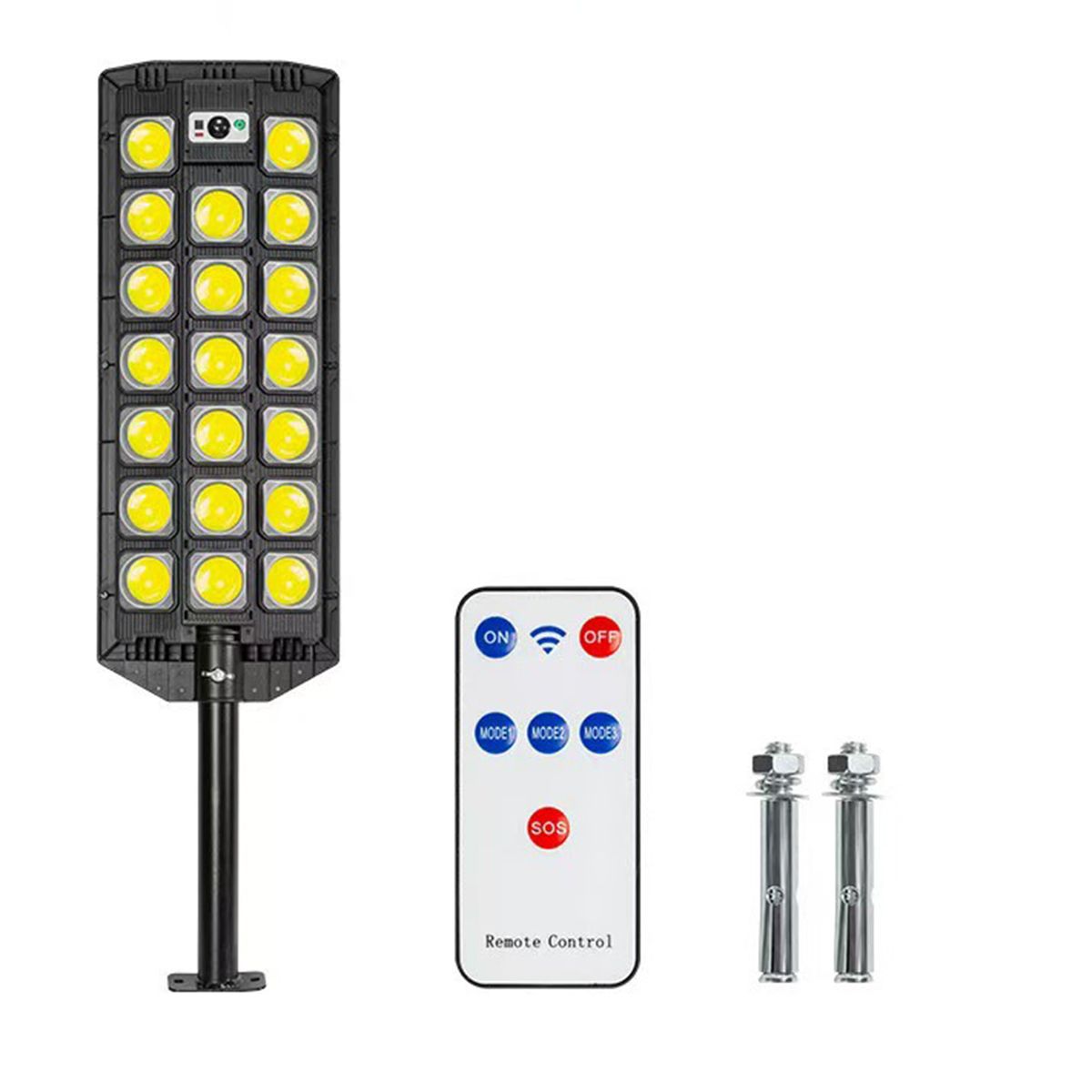 GENERICO - Luces Solares De Calle Para Exteriores Con Sensor Movimiento