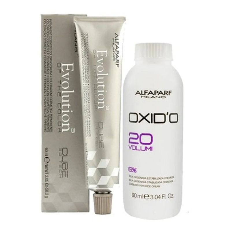 GENERICO - Tintura Evolution Profesional 60ml+Activador 90ml 5 castaño claro