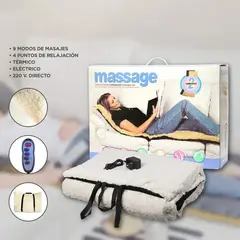 MOVI - Colchoneta Masajeadora Portátil y Calefacción