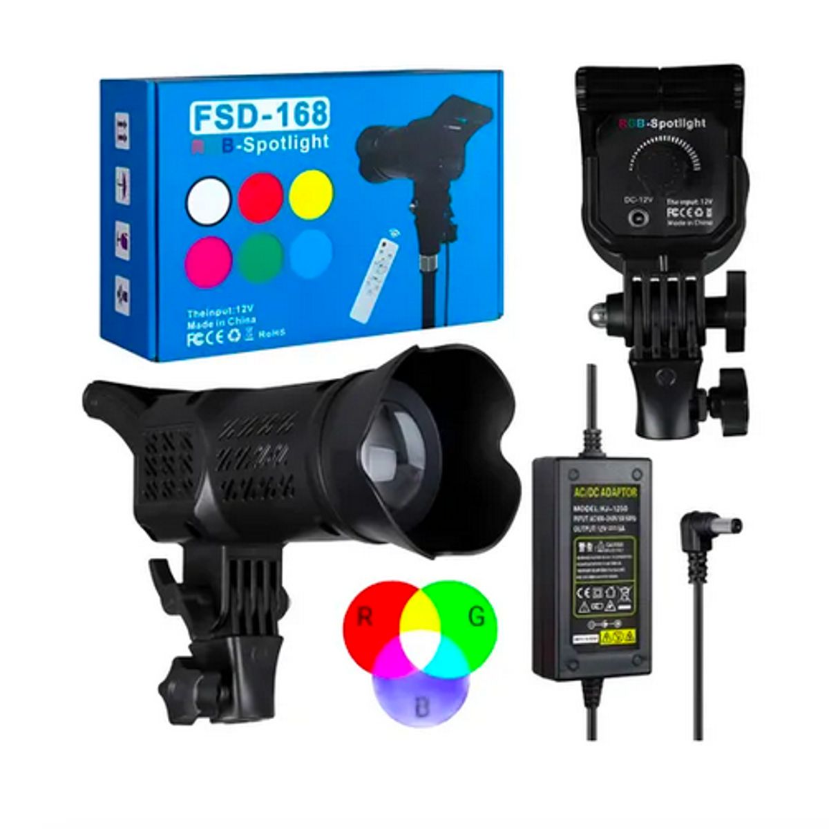 GENERICO - Luz Foco Spotlight Fotografía Profesional Rgb Control