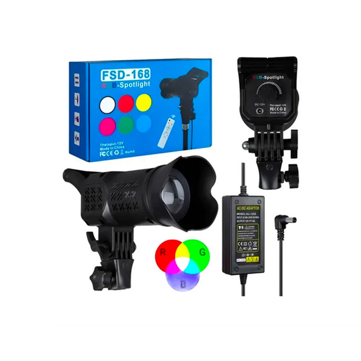 GENERICO - Luz Foco Spotlight Fotografía Profesional Rgb Control