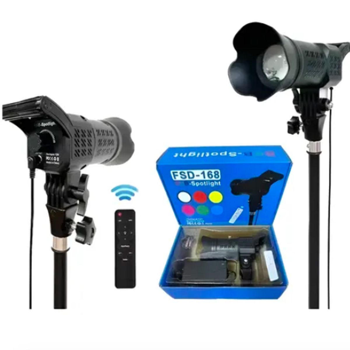 GENERICO - Luz Foco Spotlight Fotografía Profesional Rgb Control