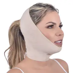 CINTURA SONADA - Faja Mentonera Papada Post Quirurgica Talla M