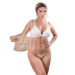 CINTURA SONADA - Tabla Abdominal de Marcacion Post Operatoria Colombiana Beige