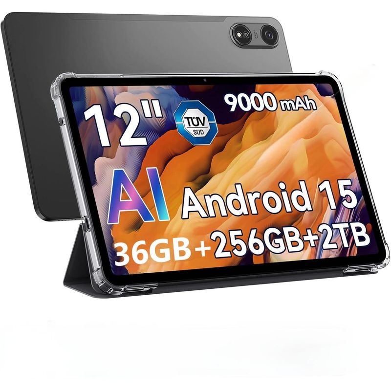 OSCAL - OSCAL Pad100 Tableta, 36GB+256GB, 12 pantalla, Android15