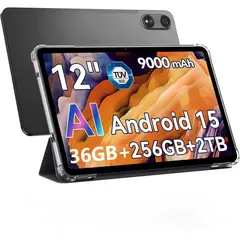 OSCAL - Pad100 Tableta, 36GB+256GB, 12 pantalla, Android15