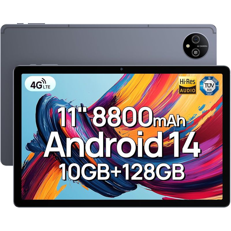 ULEFONE - Ulefone Tab A11 Tableta, 10GB+128GB, 11 pulgadas, Widevine L1