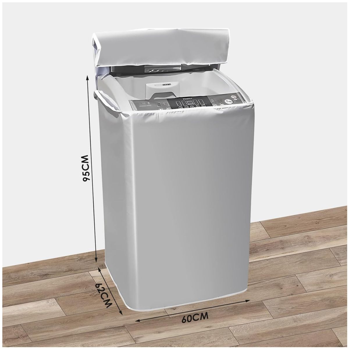 KUANGYE - Funda Cobertor Lavadora Vertical Secadora L