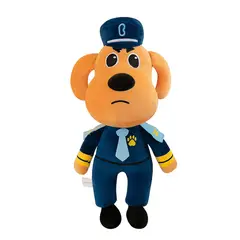 DANWEILE - Perro De Peluche Sheriff Labrador Con-30CM Amarillo