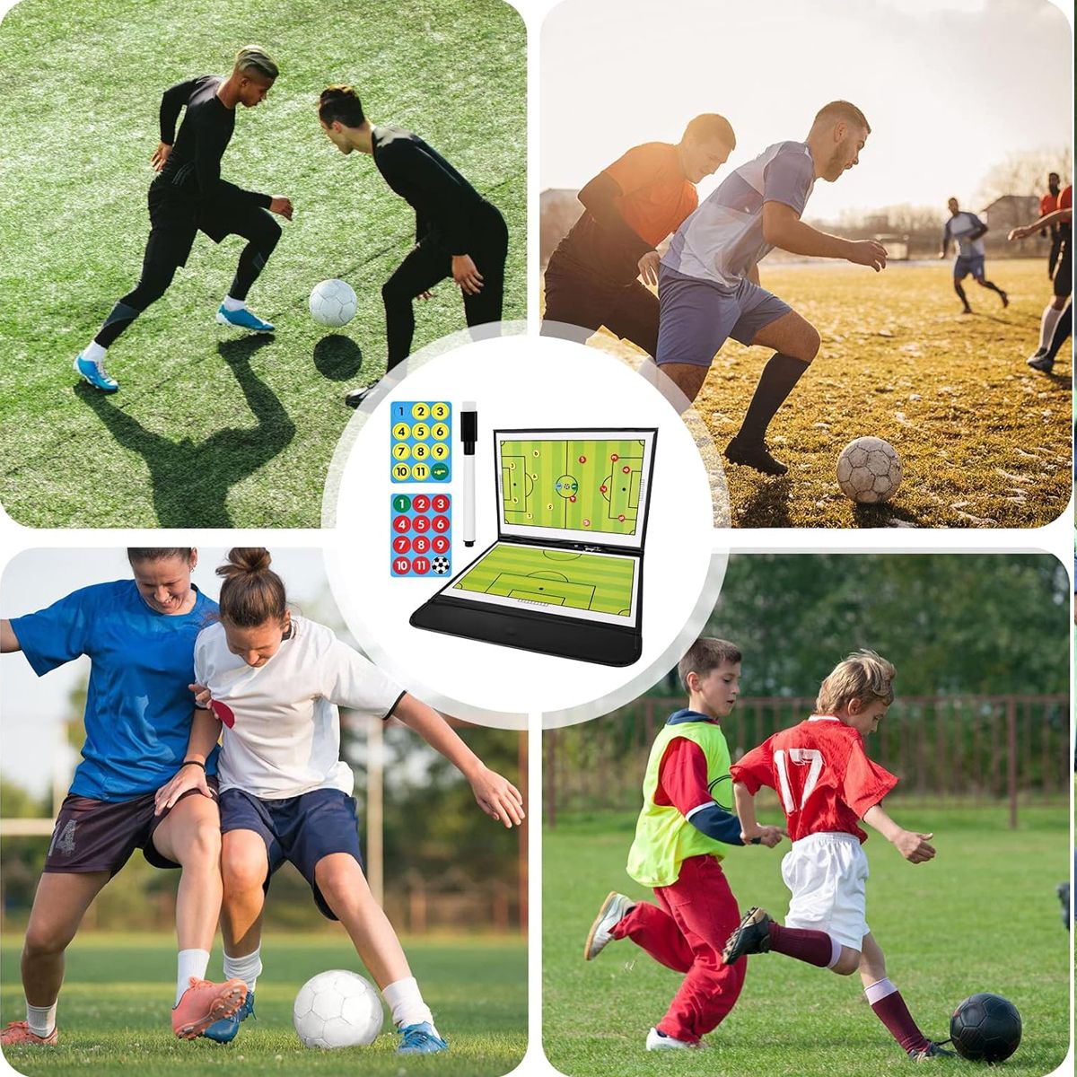 EDWINAYY - Tablero Táctico De Fútbolbaloncesto Para Técnico