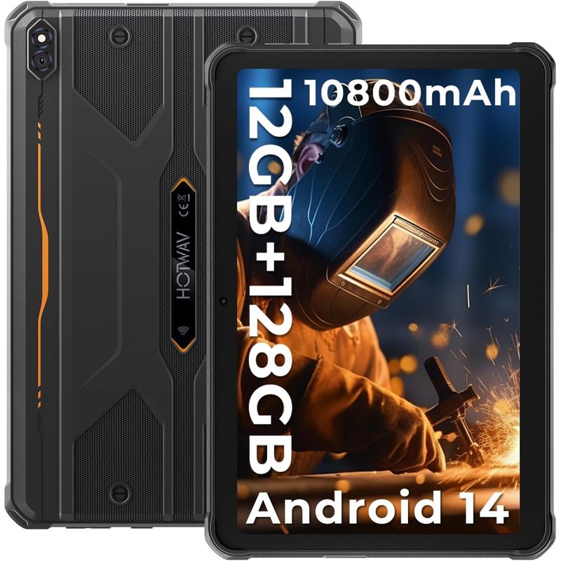 DOOGEE - Hotwav R8 Tableta 12GB+128GB 10800mAh 13MP WIFI GPS