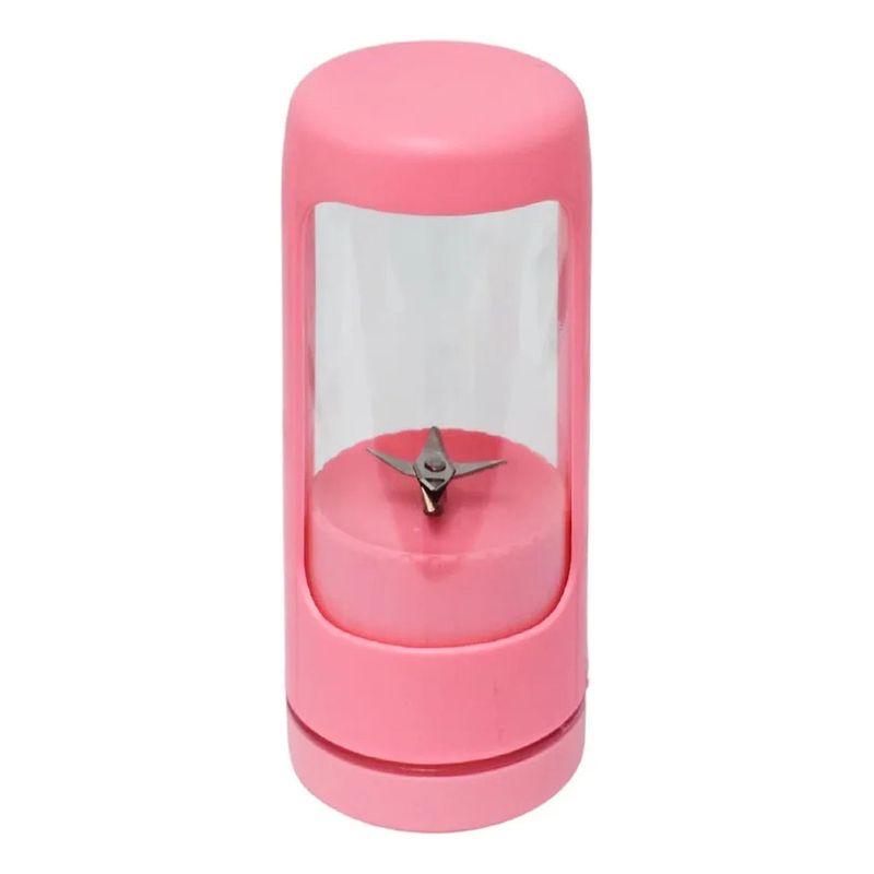 GENERICO - Juguera Batidora Vaso Personal Licuadora ROSA