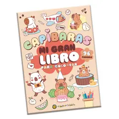 EL GATO DE HOJALATA - Libro Mi Gran Libro Para Colorear Capibaras