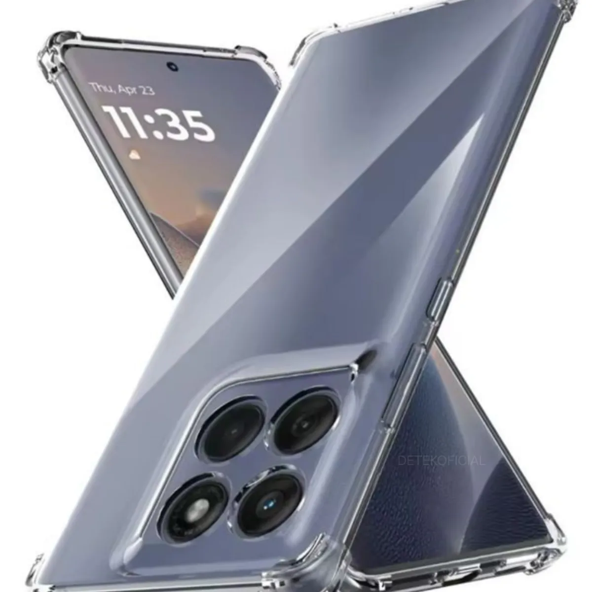 GENERICO - Carcasa Transparente Reforzado Para Motorola Edge 60 Fusion