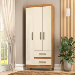 VEKKAHOME - CLOSET PORTO BEIGE 3P 2C