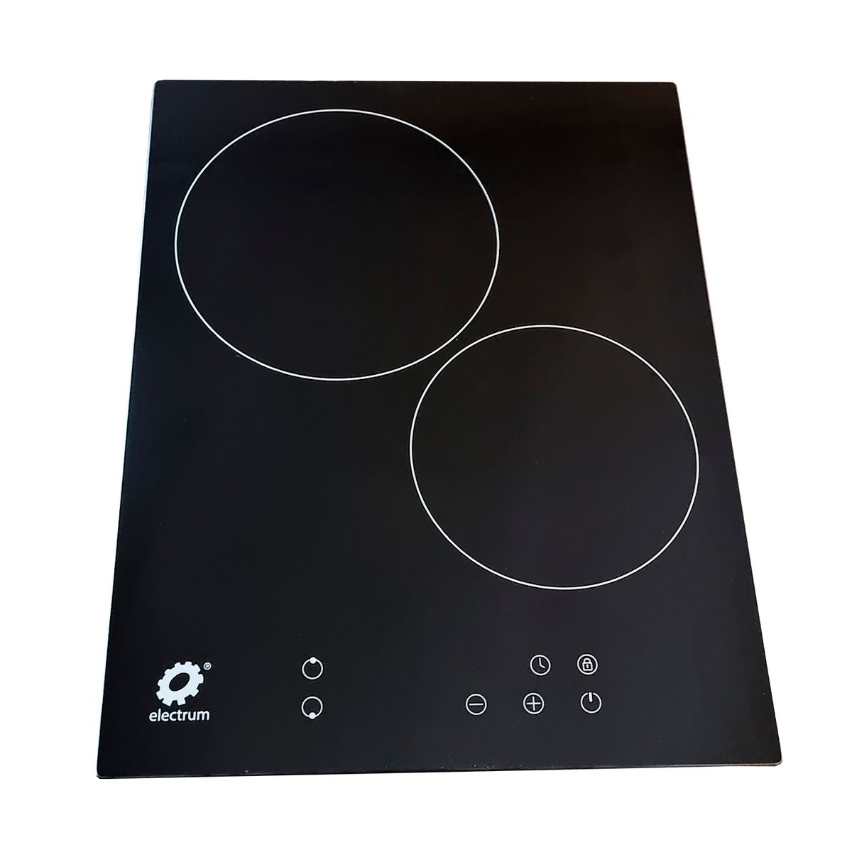 ELECTRUM - Encimera vitrocerámica 2 platos 35x45 cm