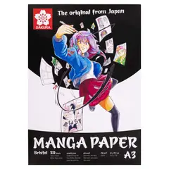 SAKURA - Block Papel Bristol A3 (29.7x42cm) 250gr - 20hj