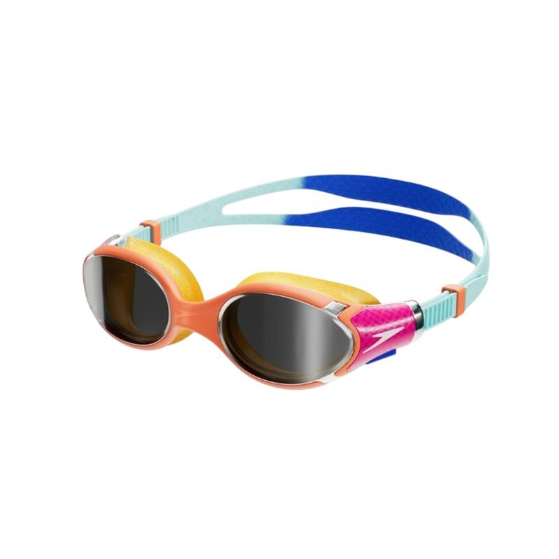 SPEEDO - Anteojos Natación Junior Speedo Biofuse 2.0 Mirror Naranjo