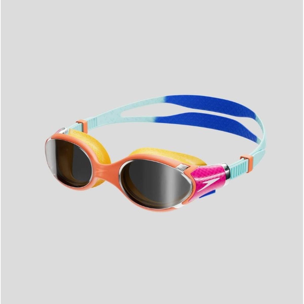 SPEEDO - Anteojos Natación Junior Speedo Biofuse 2.0 Mirror Naranjo