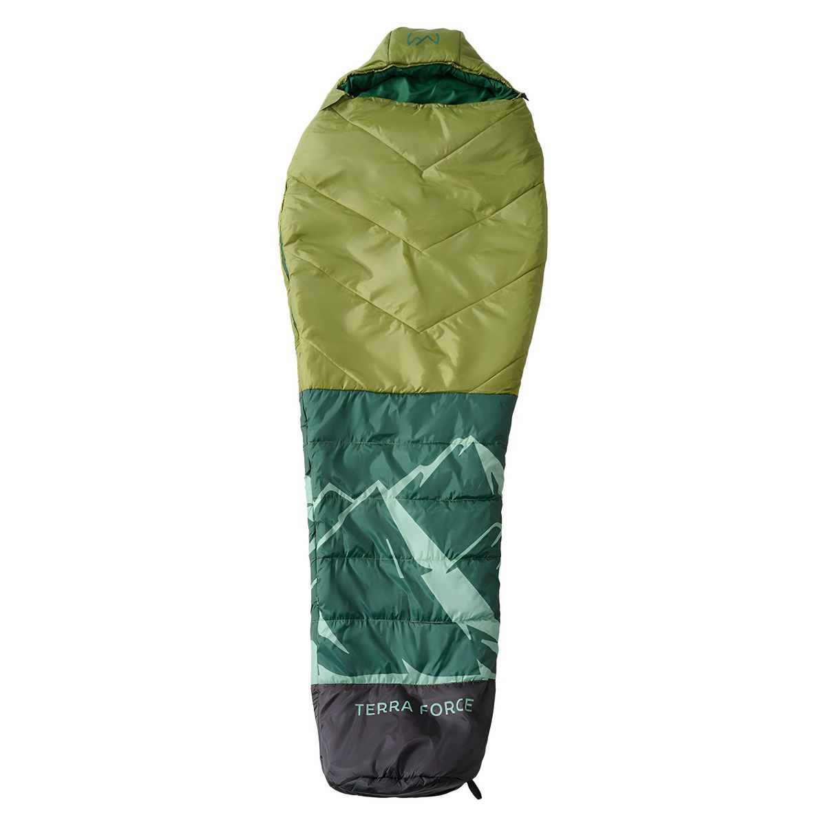 TERRA FORCE - SACO DE DORMIR PRO CLIMA GELIDO VERDE