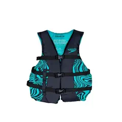 SPEEDO - Salvavidas Unisex Adulto Negro