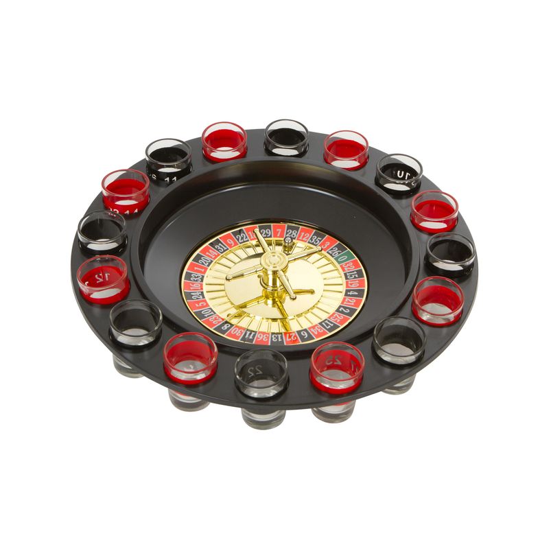 PUNTO STORE - Juego Ruleta Chupistica Con 16 Vasos - Ps