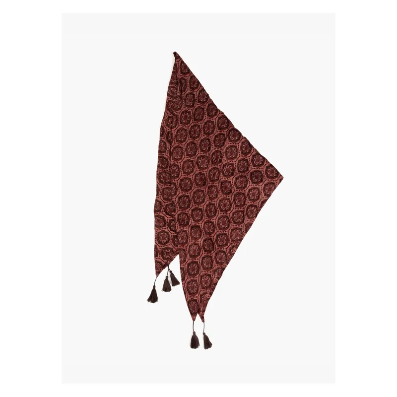 LOUNGE - Pañuelo Mujer Triángulo Flores