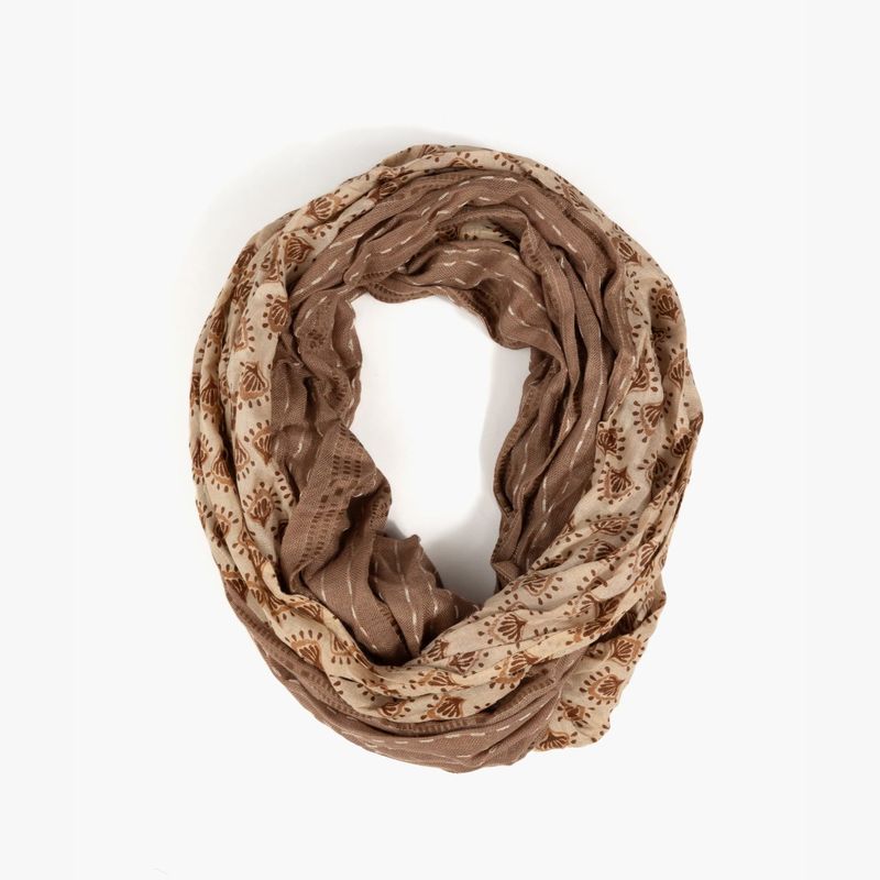 LOUNGE - Pañuelo Mujer Infinito Hojas