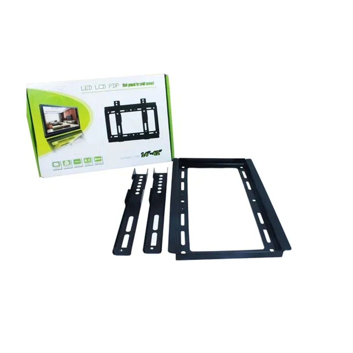 GENERICO - Base Tv Soportes Televisor Para Pared 14 - 42 Pulgadas 2099 Color Negro