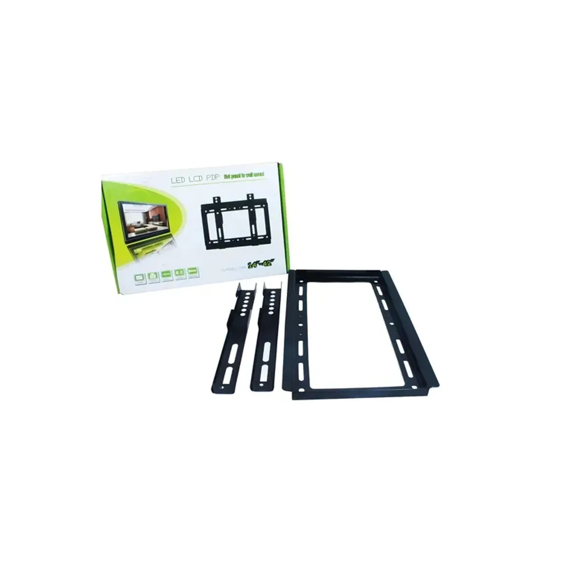 GENERICO - Base Tv Soportes Televisor Para Pared 14 - 42 Pulgadas 2099 Color Negro