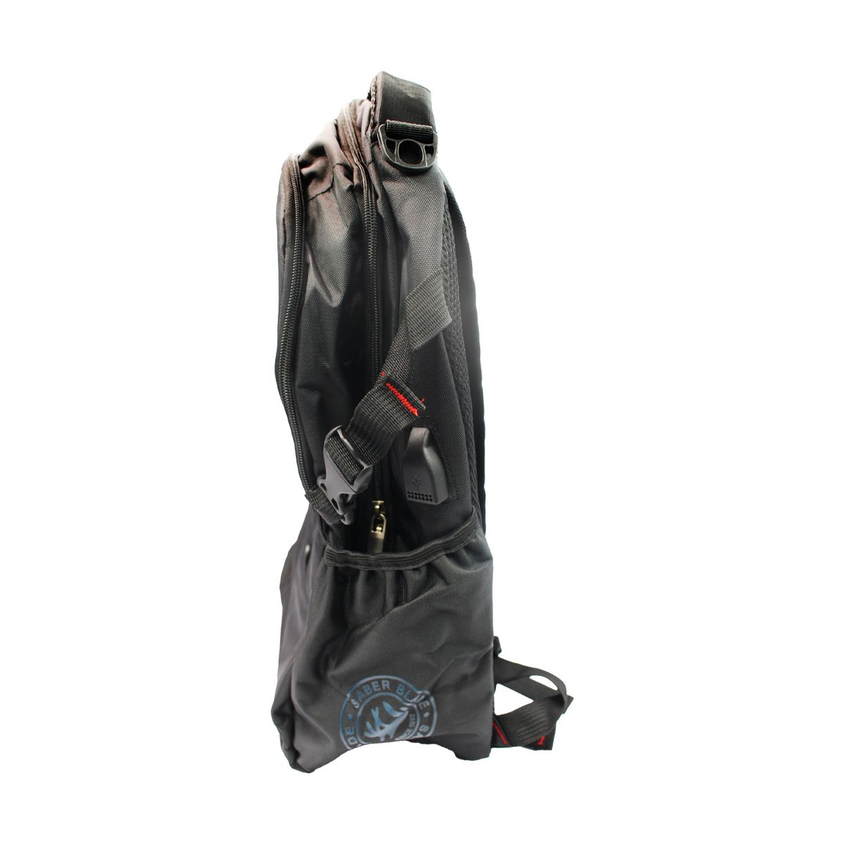 PUNTO STORE - Mochila Impermeable Notebook Puerto USB Negro - PS