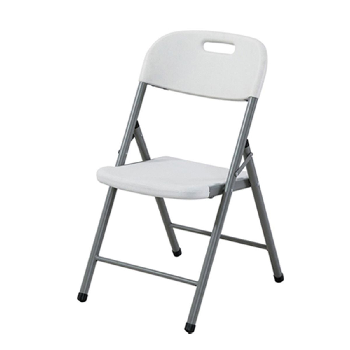 SOHOGAR - Silla plegable con asa blanco