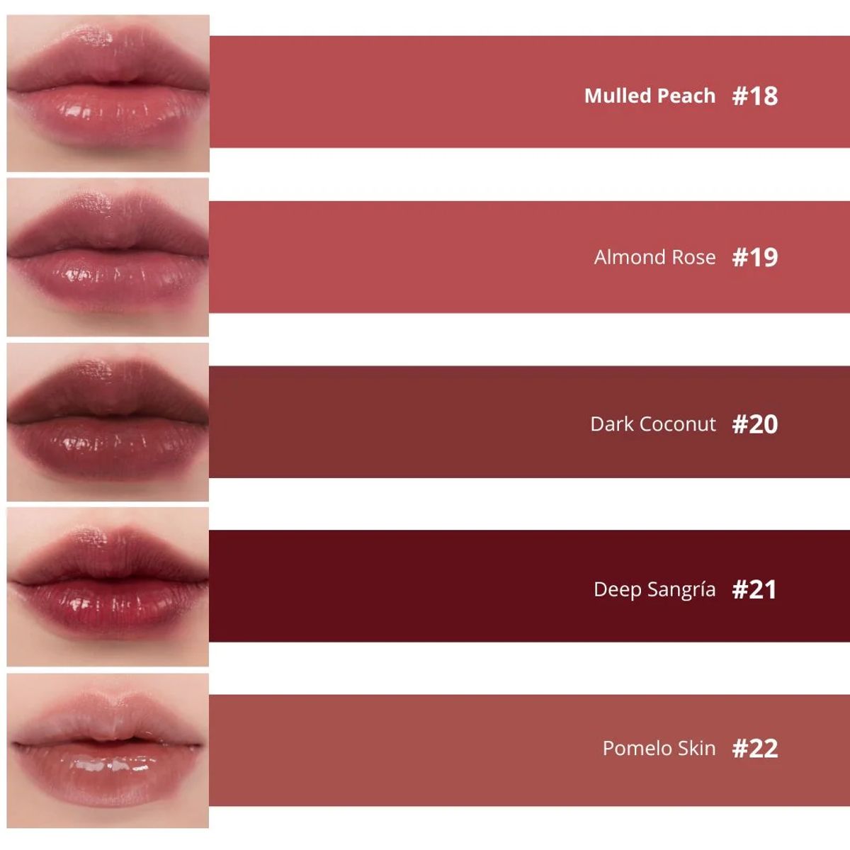 ROM&ND - Tinta Labial JUICY LASTING TINT - 20 DARK COCONUT