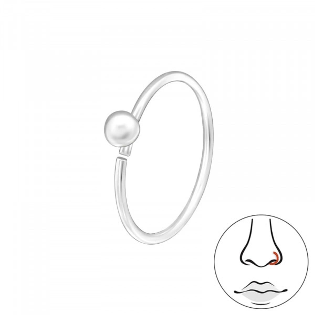 GOIA - Aro Nariz Unisex Argolla Bolita