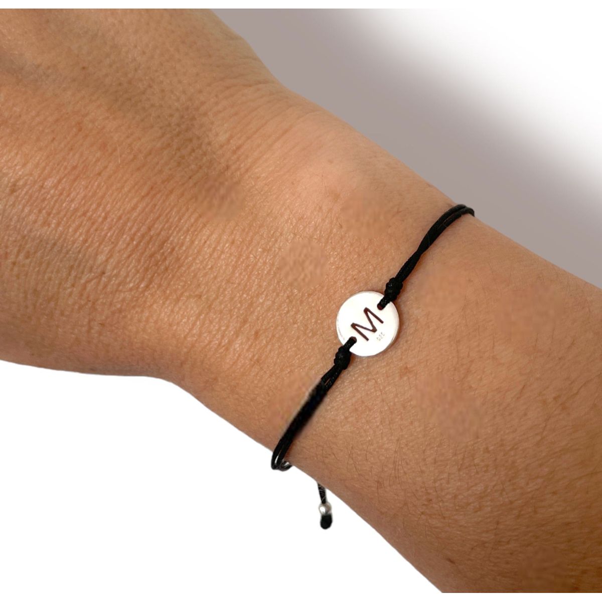 GOIA - Pulsera Unisex Amuleto Letra M