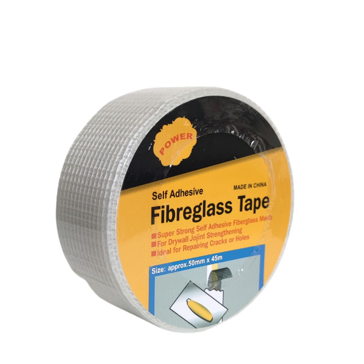 FULLTEC - Cinta Joint Gard 50mm x 45mt Para Junturas De Volcanita