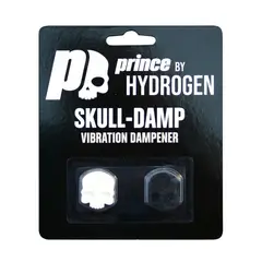 GENERICO - Antivibrador Prince Calavera Blanco Negro