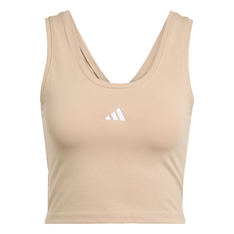 ADIDAS - Polera Sin Mangas Essentials Logo Pequeño Algodón