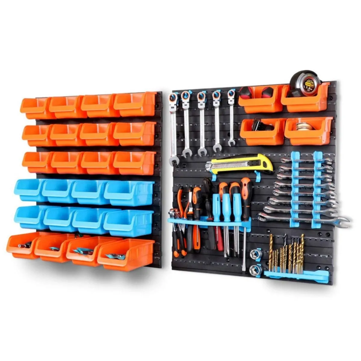 SOHOGAR - Organizador de herramientas para pared  43 piezas