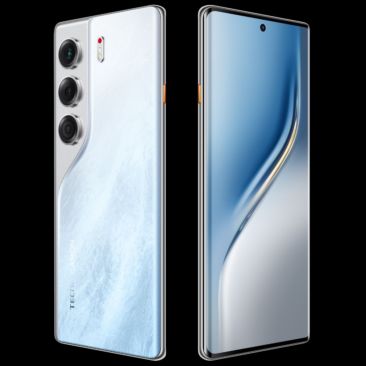 TECNO MOBILE - Celular Tecno Camon 40 Pro 256GB + 8GB Glacier White