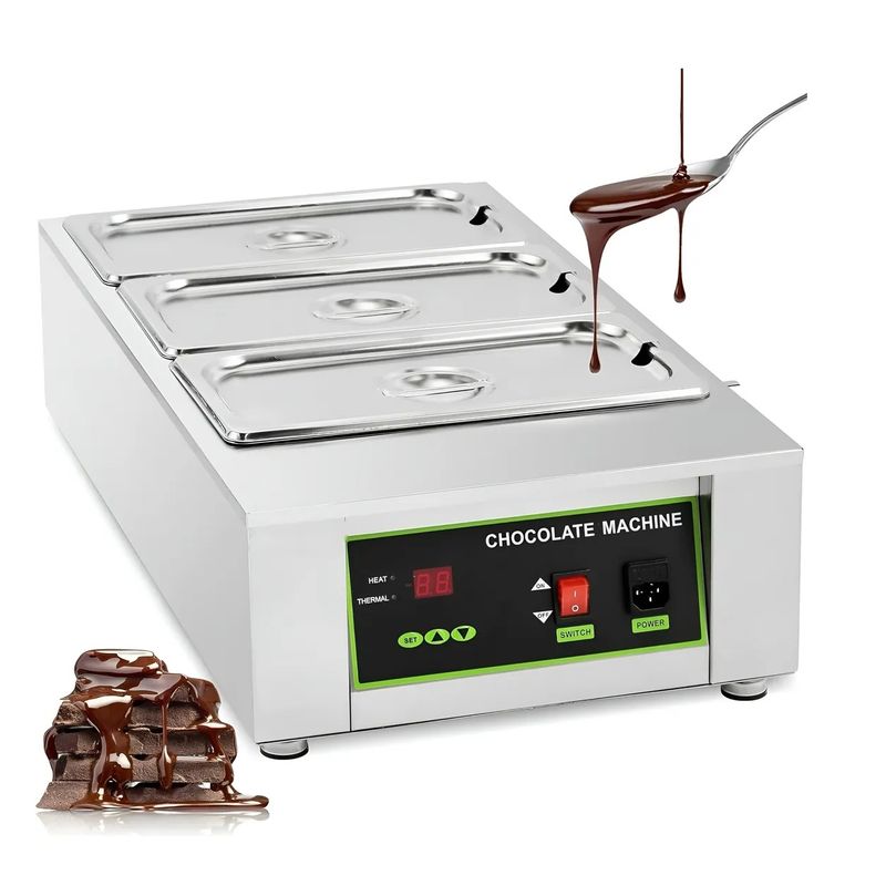 GENERICO - Olla Para Fundir Maquina Derretir Chocolate Olla Fondue 3cav