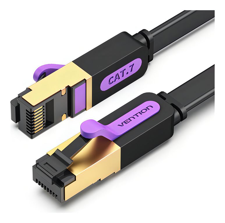 Cable De Red Cat7 - 15 Metros Flat - Gigaethernet