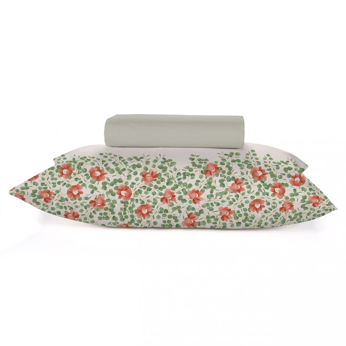 TEKA - Juego de Sabanas Estampadas 150 Hilos 2 Plazas 100% Algodón Botanique